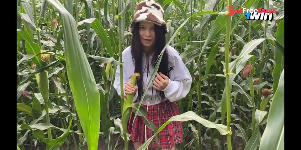 [GetFreeDays.com] Security guard catches slut thief in cornfield and gives her a ticket on the spot Porn Clip May 2023