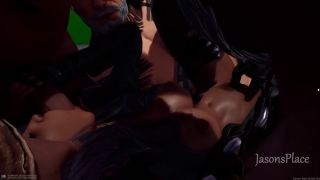 Daddy WildLife - Maya taking 3 at time - Hentai Game-6