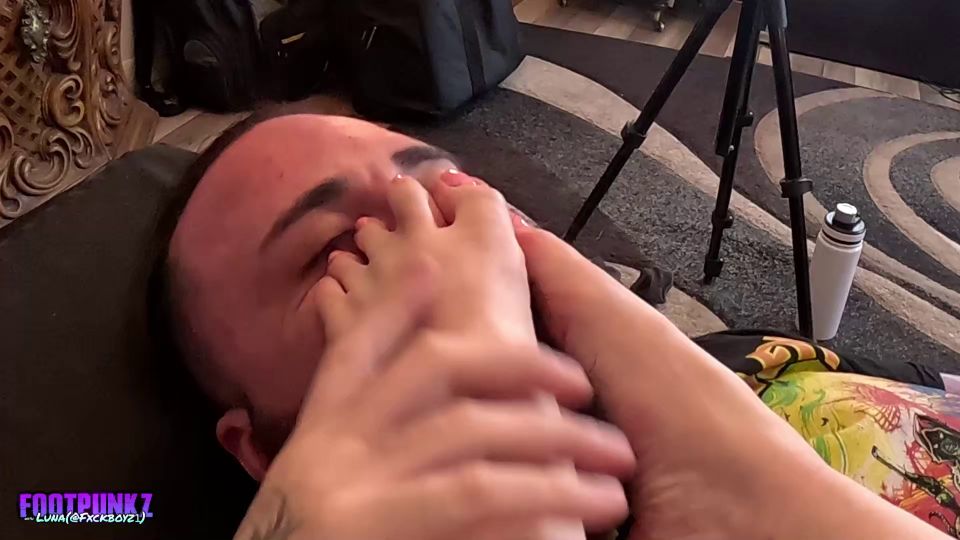 adult video 41 Footpunkz – Bratty Lunas Foot Worship Masturbation Tease - masturbation - femdom porn milf femdom