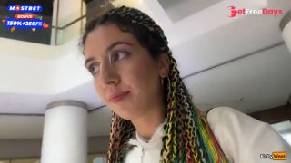 Blowjob in Public Toilet at a Shopping Mall - Public Cumwalk-5