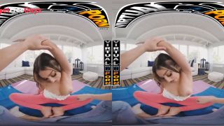 VIRTUAL PORN - Violet Gems Gets Distracted While Doing Yoga By Her Horny Step Brother Peter-0