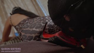 [GetFreeDays.com] Queen Sisters - Pre Club Shoe Cleaning With His Tongue - g0ddess Alexandra masturbation instruction-9