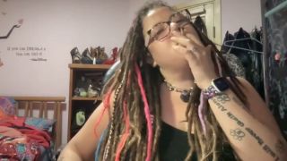 Smoking 420 PT.II- Missile Alert GFE  BBW POV Edging, Eye Contact, Goon Bait During Real Siren Attack PT. II-3