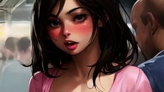 Spicy Toons - Man Takes Nude Pics of Women On The Train In Spicy Toons: The Subway-1