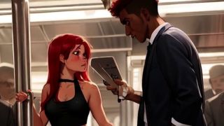 Spicy Toons - Man Takes Nude Pics of Women On The Train In Spicy Toons: The Subway-2