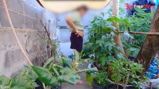 [GetFreeDays.com] I fucked my wife while she was watering the plants in the garden. -  Porn Stream July 2023-4