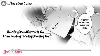 Your Boyfriend Distracts You From Reading Porn By Breeding You  Audio Erotic Roleplay-0