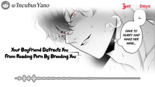 Your Boyfriend Distracts You From Reading Porn By Breeding You  Audio Erotic Roleplay-2