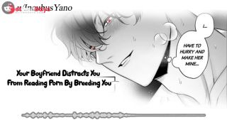 Your Boyfriend Distracts You From Reading Porn By Breeding You  Audio Erotic Roleplay-3