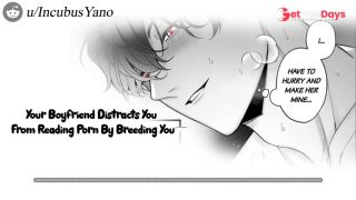 Your Boyfriend Distracts You From Reading Porn By Breeding You  Audio Erotic Roleplay-7