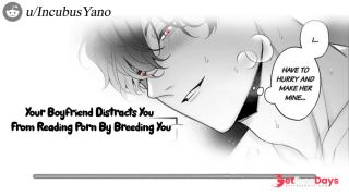 Your Boyfriend Distracts You From Reading Porn By Breeding You  Audio Erotic Roleplay-8