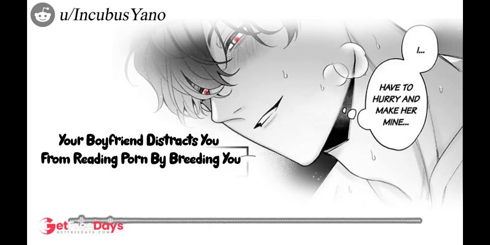 Your Boyfriend Distracts You From Reading Porn By Breeding You  Audio Erotic Roleplay