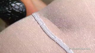 adult video clip 38 Mistress Nicole – Hot Barefoot Shoejob in special Mules on femdom porn femdom giant strapon-3