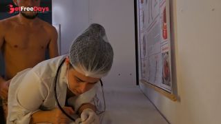 Nurse makes patient have very hard erection-4
