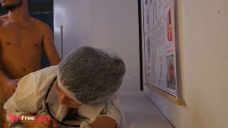 Nurse makes patient have very hard erection-5