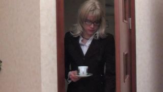 Pretty Russian crossdresser secretary get fucked by boss in the office-9