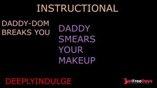 SMEARING YOUR MAKE UP INSTRUCTIONAL ASMR TO MAKE YOU A WEAK NEEDY PRINCESS-2