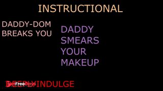 SMEARING YOUR MAKE UP INSTRUCTIONAL ASMR TO MAKE YOU A WEAK NEEDY PRINCESS-9