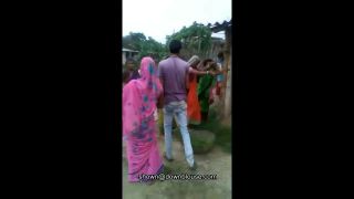 Indian women fights with boob  slip-8