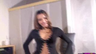 Beautiful Latina Simone Strips - Latina, Hd shemale Simone-7