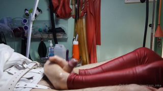 Mistress Inka - Condom Foot Wank - Footjob-4