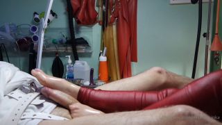 Mistress Inka - Condom Foot Wank - Footjob-6