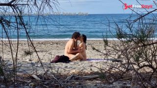 Beach Sex - hot and passionate - Squirting 7.40, 13.25 Video shot with my new telephoto lens-1