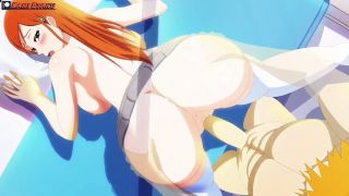 KamiOtaku - Animación Hentai de Inoue Orihime x Kurosaki Ichigo Deseo de almas-3