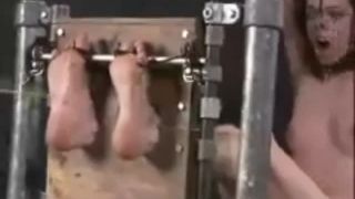 Porn tube Molly Matthews Foot Torture bdsm -1