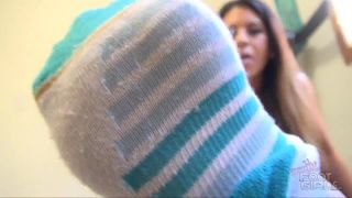 Online Fetish video Bratty Foot Girls - Katelyn Brooks Stinky Gym Foot Slave (POV)-5