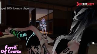 [GetFreeDays.com] Bimbo Cow Fucks a Caged Subby Puppy in the Office  VRChat ERP ASMR RP Chastity  Sex Leak January 2023-2