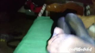Online tube EastAtlantaFeet – Black Widows Black Pantyhose Fun-6