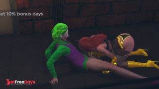 Batwoman gettin Jokers dick-9