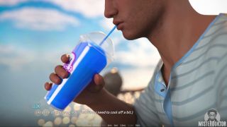 Milf DOMINO BEACH 02 - Visual Novel Gameplay-0