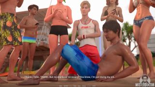 Milf DOMINO BEACH 02 - Visual Novel Gameplay-8