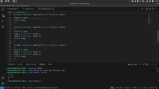 Path to Cpp - #47 Separate our class into separate .cpp and .h files and overload the % and comparison operators-3
