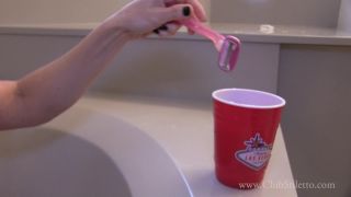 online porn video 46 Clubstiletto - Madison Shaves Her Armpits and makes you a Drink, giantess fetish on pov -4