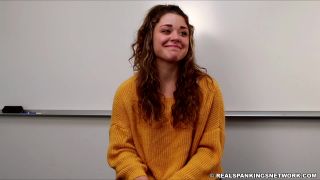 Real Discipline: Maya   September 10, 2018 spanking -1