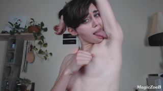 armpits licking – magiczoeb - hairy - lesbian femdom orgasm-4