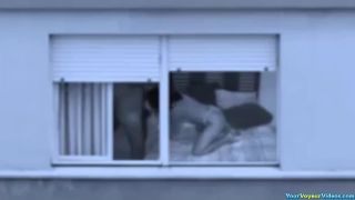 Mature couple fucking by the window Milf!-2