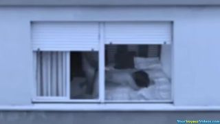 Mature couple fucking by the window Milf!-8