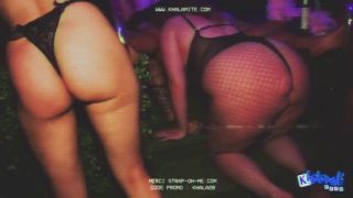 Huge Ass 8 French Girls Very Hot Lesbian Orgy-5