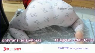 PJAMAYLA TEMZLK YAPARKEN DOMALDIM- DOGGY N PJAMA- TURK MLF-TURK PORNO-TURK FA-FA-1