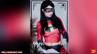 The Incredibles. Violet Auditions For Porn Casting  Mollyredwolf 1080p-0