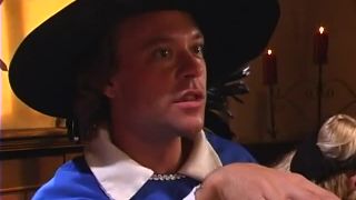 Online tube Fistful of Musketeers, Scene 1,  on blonde porn -2