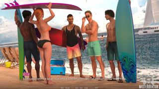Domino DOMINO BEACH 05 - Visual Novel Gameplay-5
