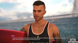 Domino DOMINO BEACH 05 - Visual Novel Gameplay-7