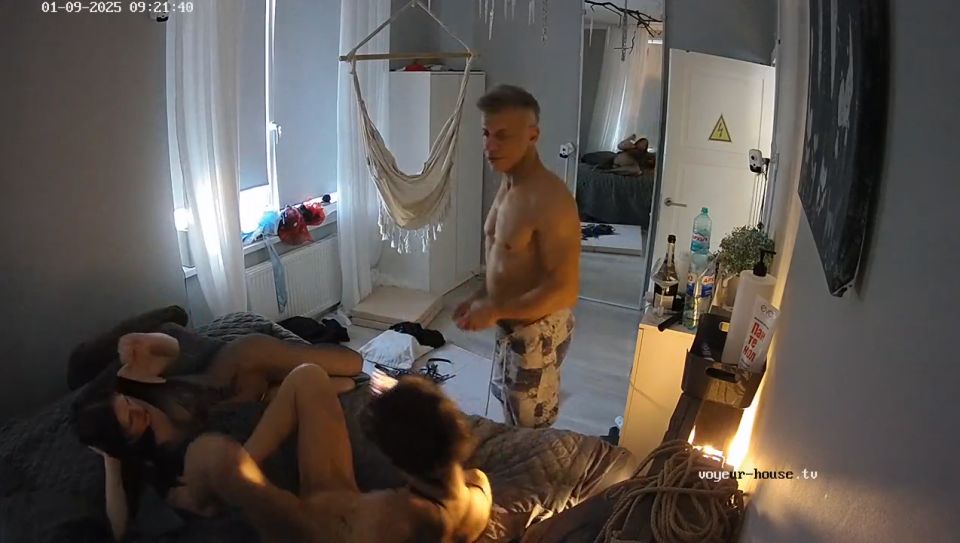 Voyeur-House Sylva & Carlson 2025 Threesome HD Thrill