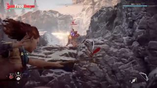 [GetFreeDays.com] Horizon Zero Clothes, no spear can penetrate this woman. Sex Video May 2023-0