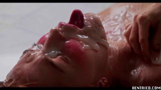 Jia Lissa Fucks Big Dildo Getting Bukkake And Creampie Do...-9